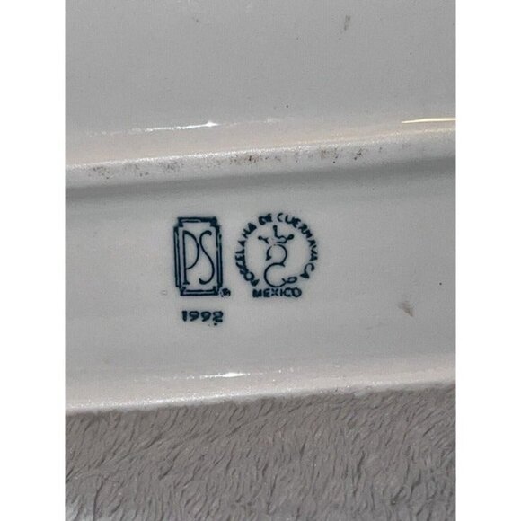 PAUL SEBASTIAN Porcelana De Cuernavaca Mexico Children On Sled Porcelain Holiday - Picture 8 of 8